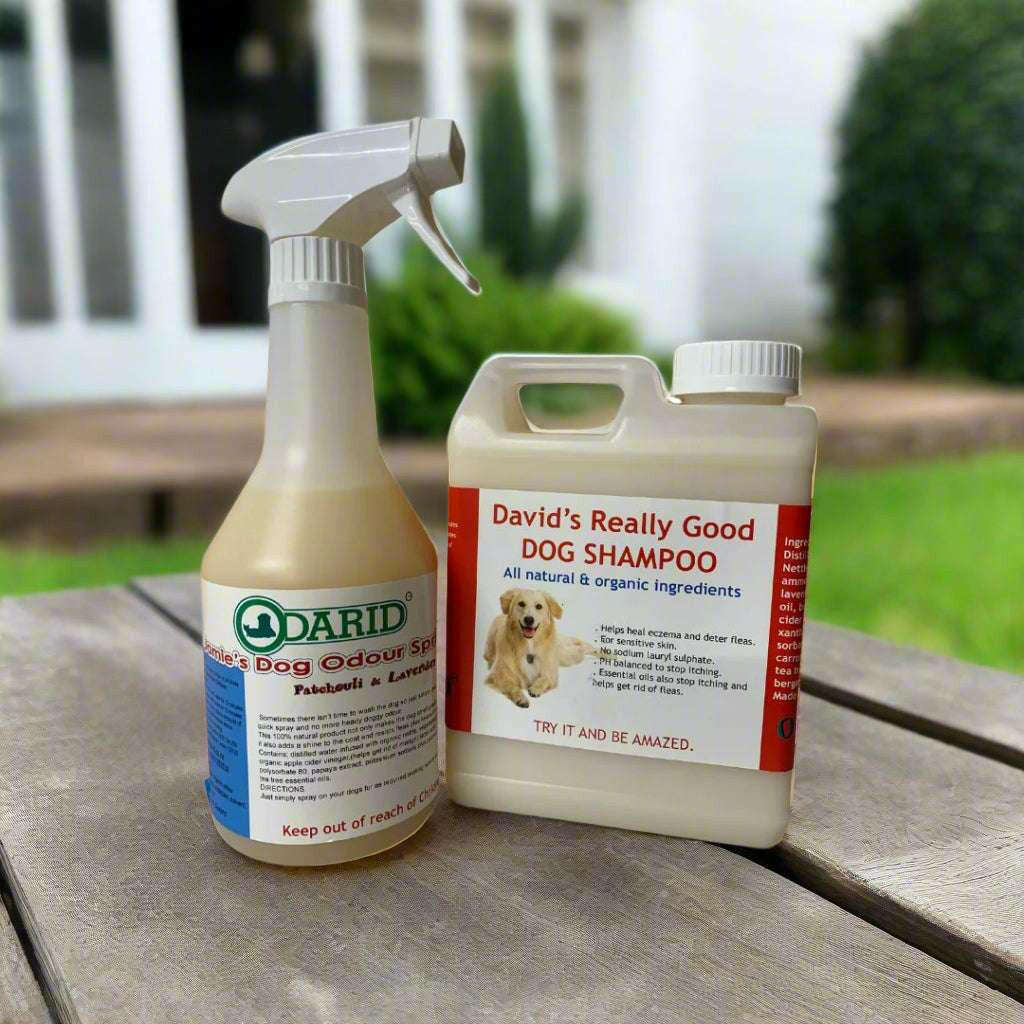 Dog Spritzer and Dog Shampoo Pack.