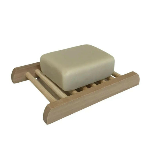 Eco-Friendly Bamboo Soap Holder - Natural and Stylish.