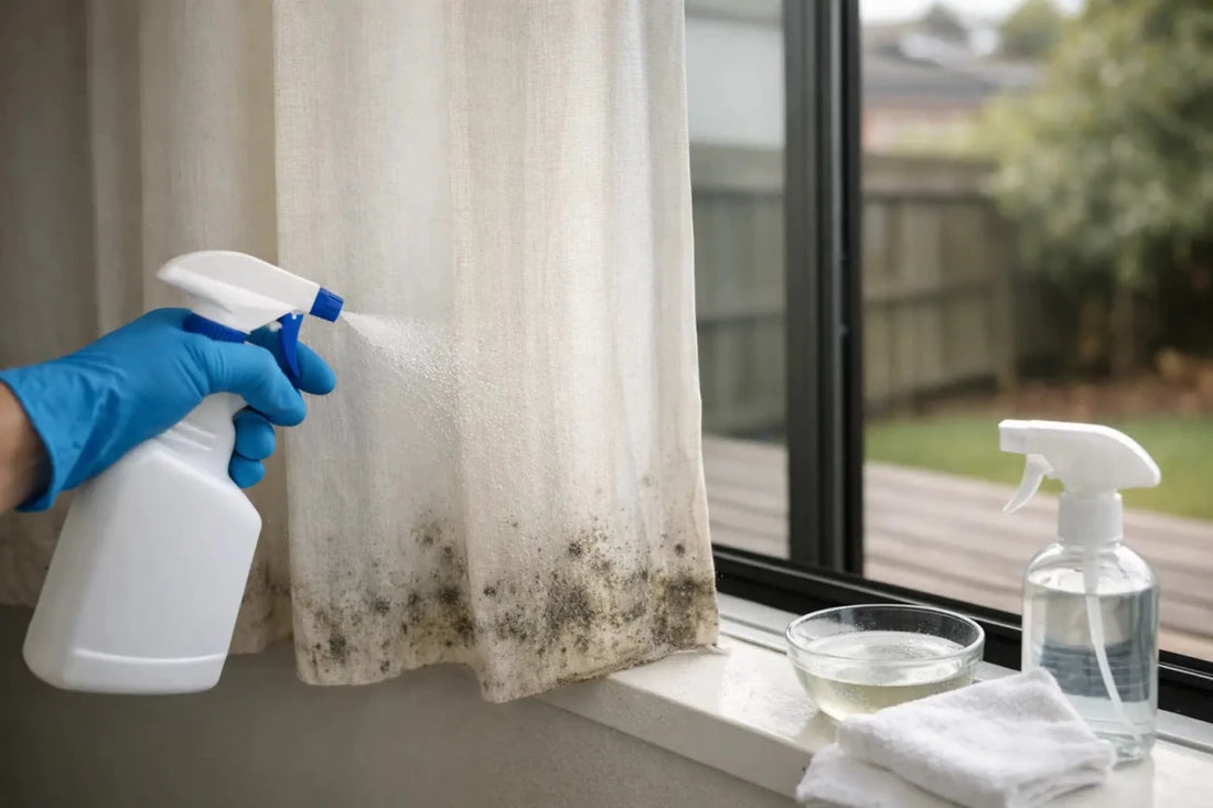 How to Clean Curtain Mould Without Scrubbing - Cleansmart