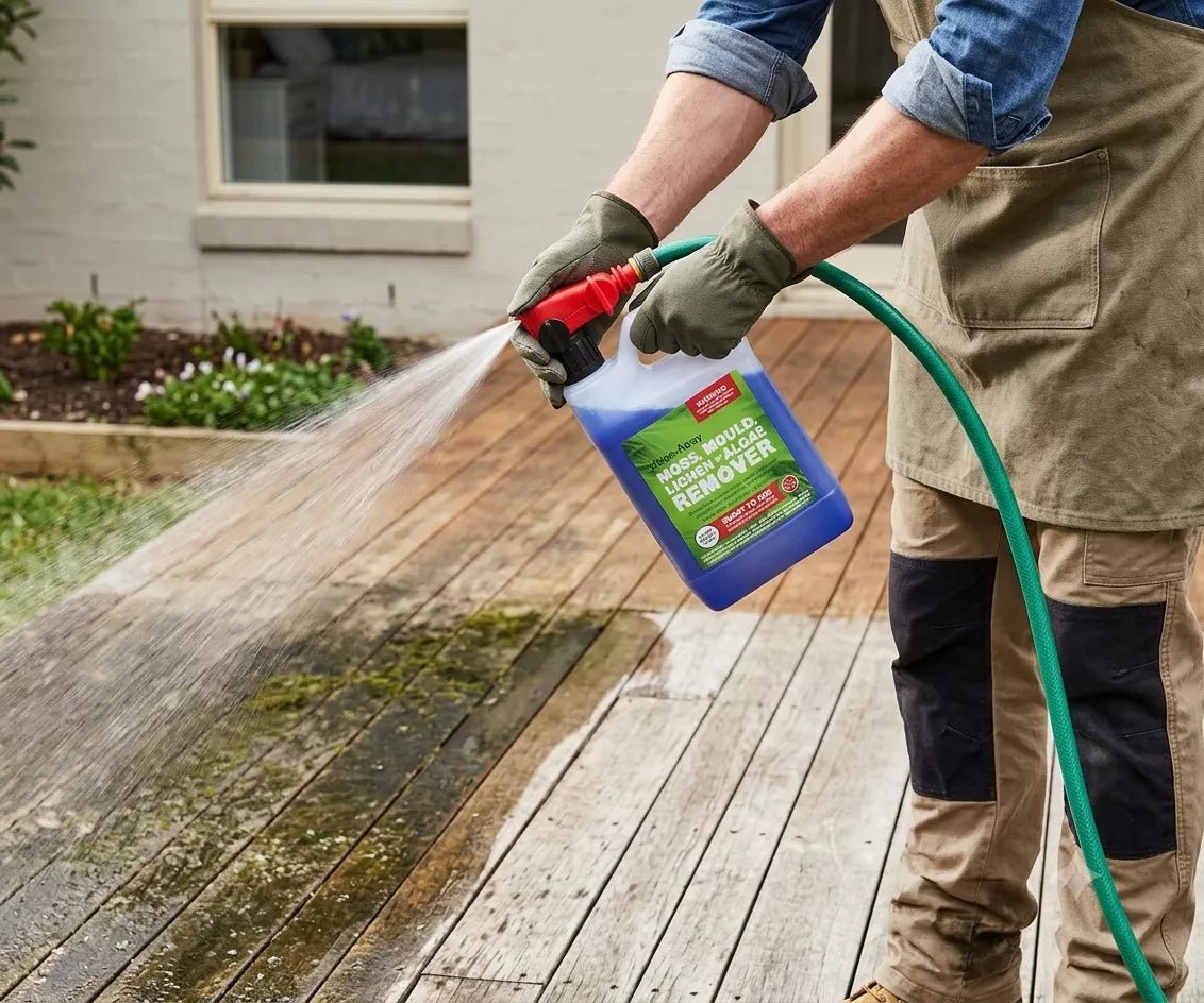 How to Clean Mould Off Outdoor Decking (Without Water Blasting) - Cleansmart