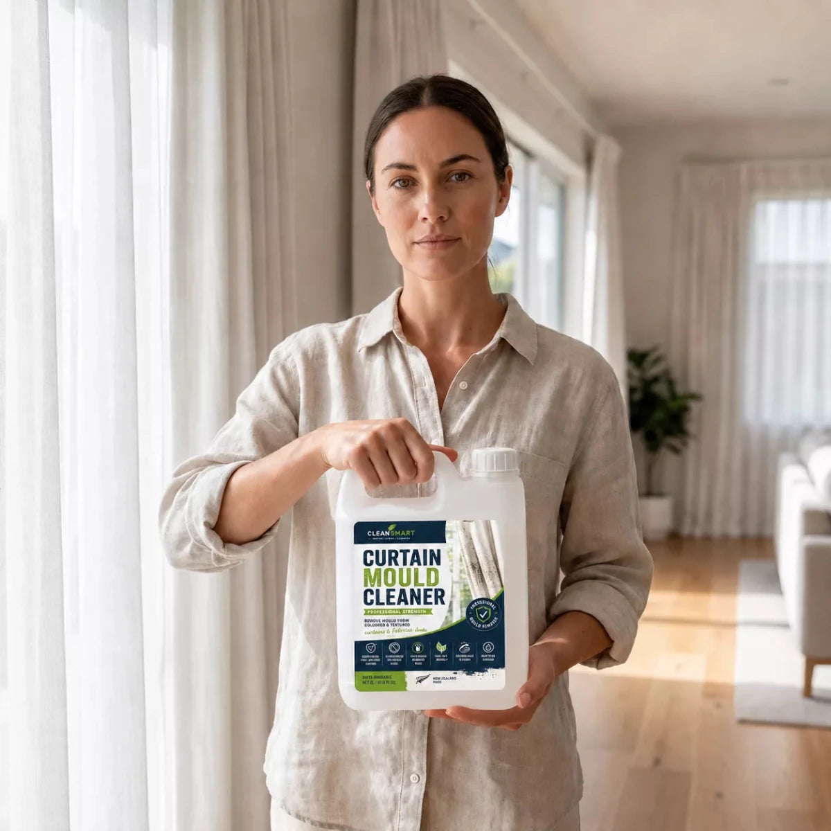 Cleansmart Curtain Mould Remover | 2 Litre Bulk Bottle - Cleansmart