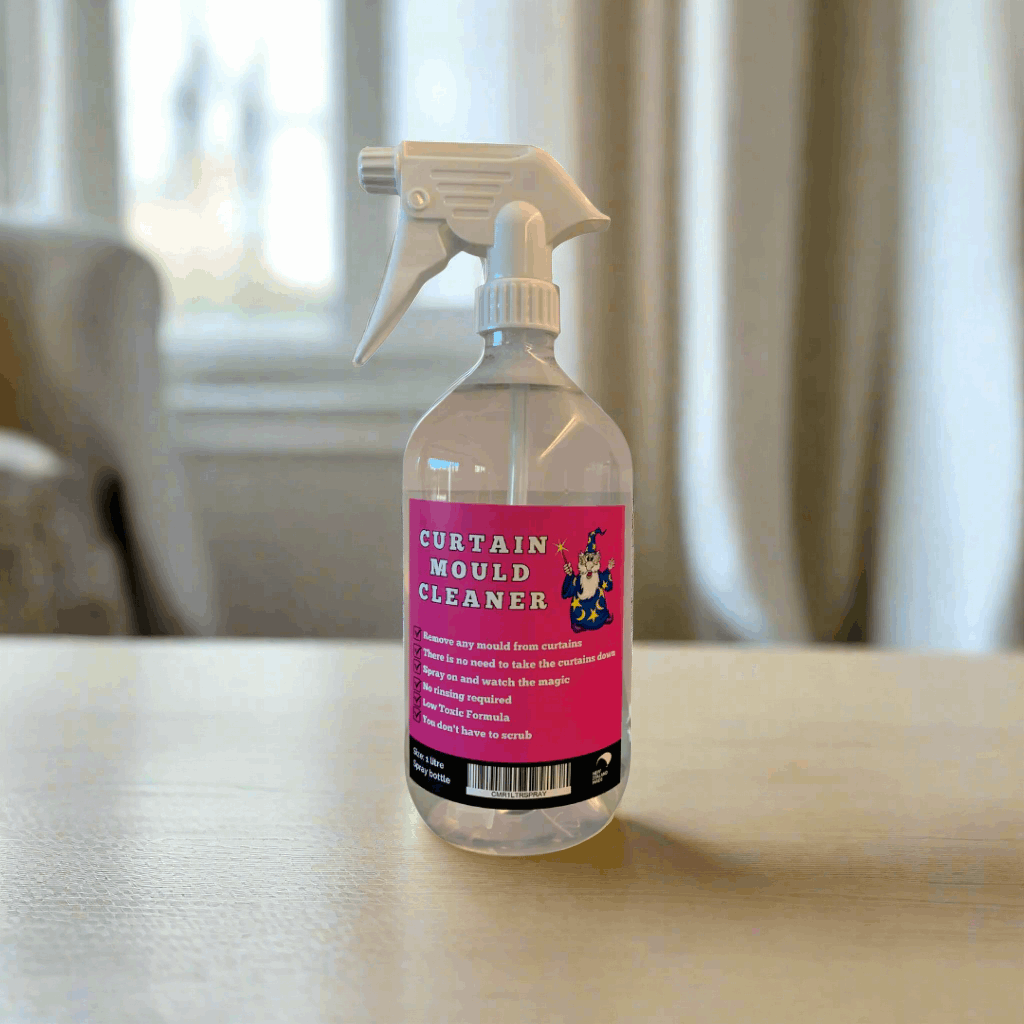 Curtain Mould Remover | No Need to Take the Curtains Down.