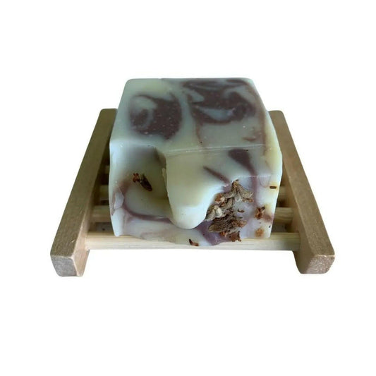 Eco-Friendly Bamboo Soap Holder - Natural and Stylish.