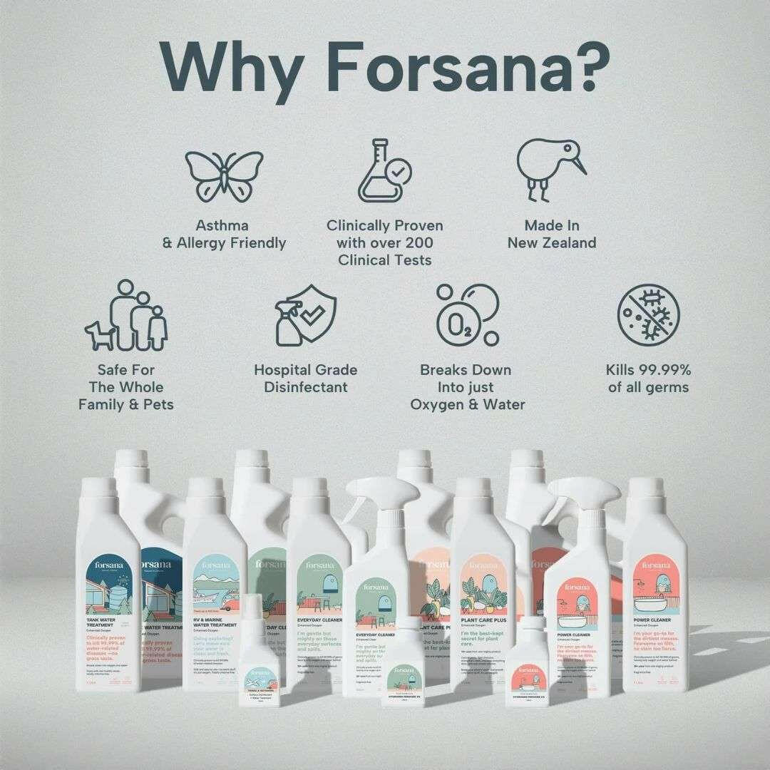 Forsana Enhanced Oxygen Power Cleaner - Effective & Eco-Friendly.