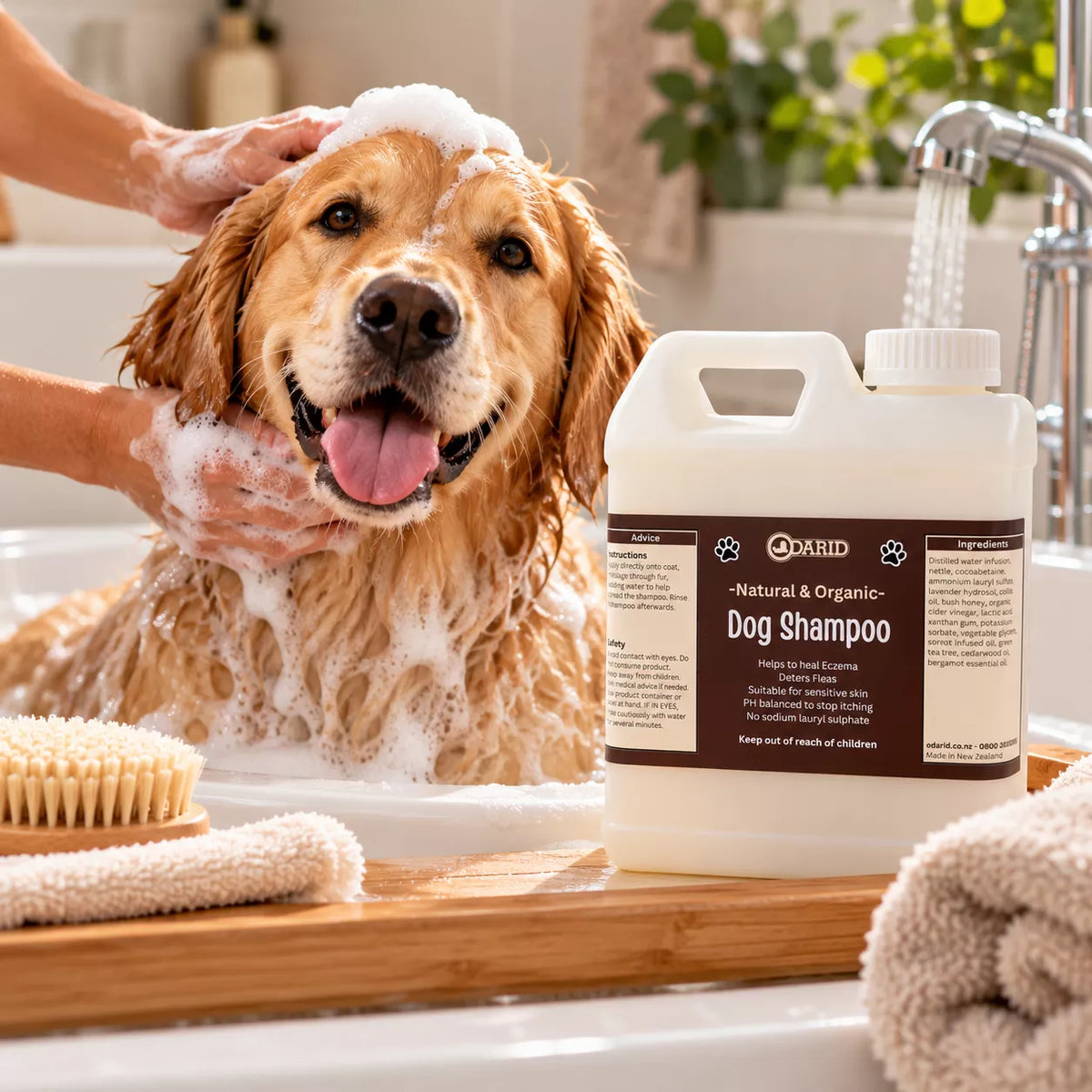 Natural Dog Shampoo | Organic Ingredients | Healthy Coat - PetCare