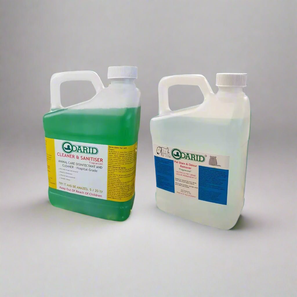 Odarid Cleaner & Sanitiser Pack | Eliminate Pet Odours | Outdoor Solution.