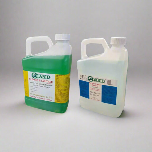 Odarid Cleaner & Sanitiser Pack | Eliminate Pet Odours | Outdoor Solution.
