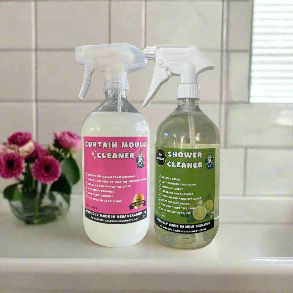 Power Cleaning Pack | Essential Shower Cleaner & Curtain Mould - Cleansmart