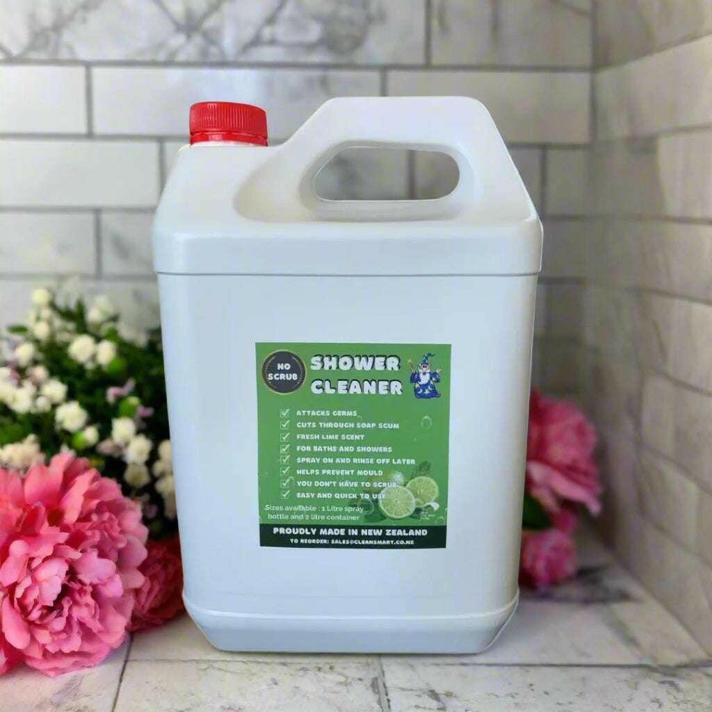 Professional Strength Shower Cleaner & Soap Scum Remover | No Scrubbing.