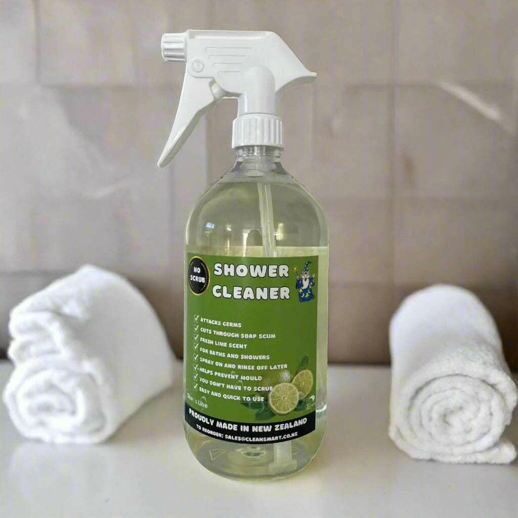 Professional Strength Shower Cleaner & Soap Scum Remover | No Scrubbing.