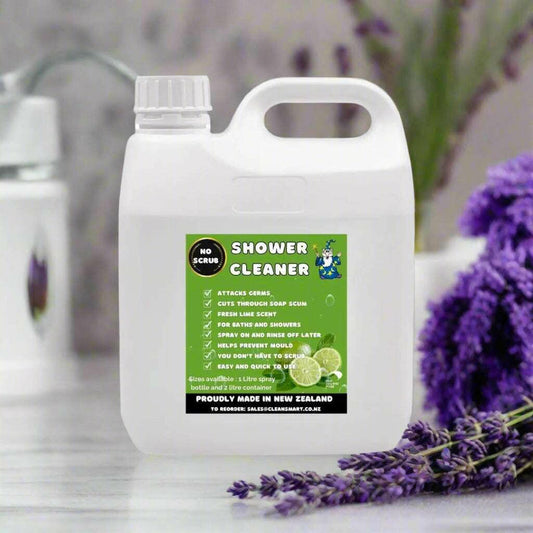 Professional Strength Shower Cleaner & Soap Scum Remover | No Scrubbing.