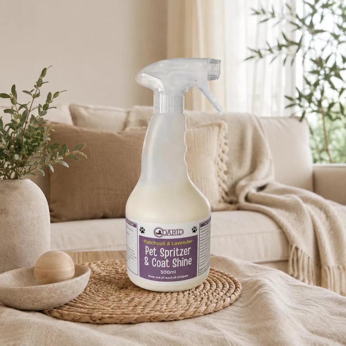 Spritzer and Coat Shine 500ml | Refreshing Pet Spray - Cleansmart